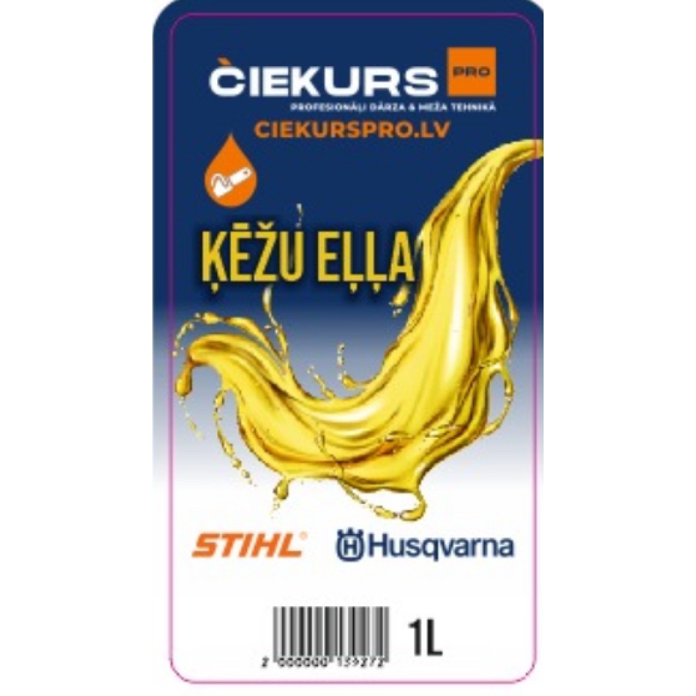 Ķēdes eļļa 1L Čiekurs Pro