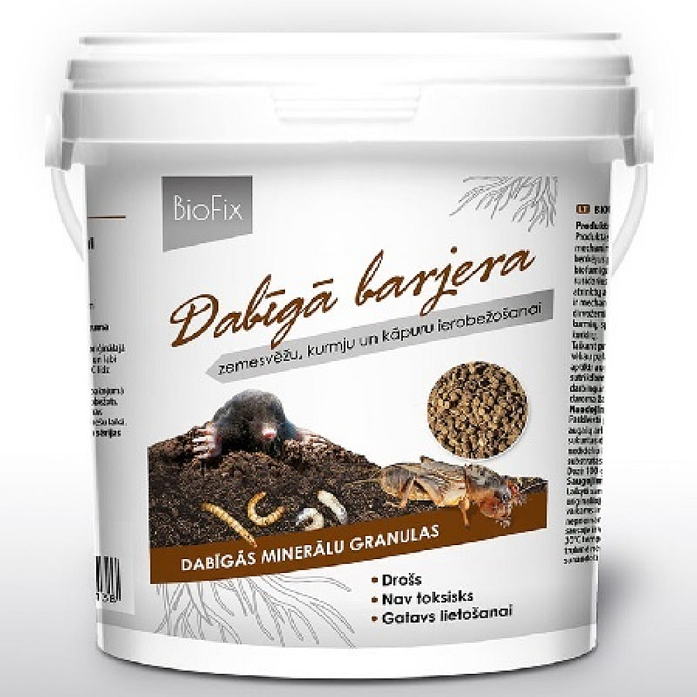 Dabīgā barjera zemesvēžu u.c.ierobežošanai 1kg Biofix
