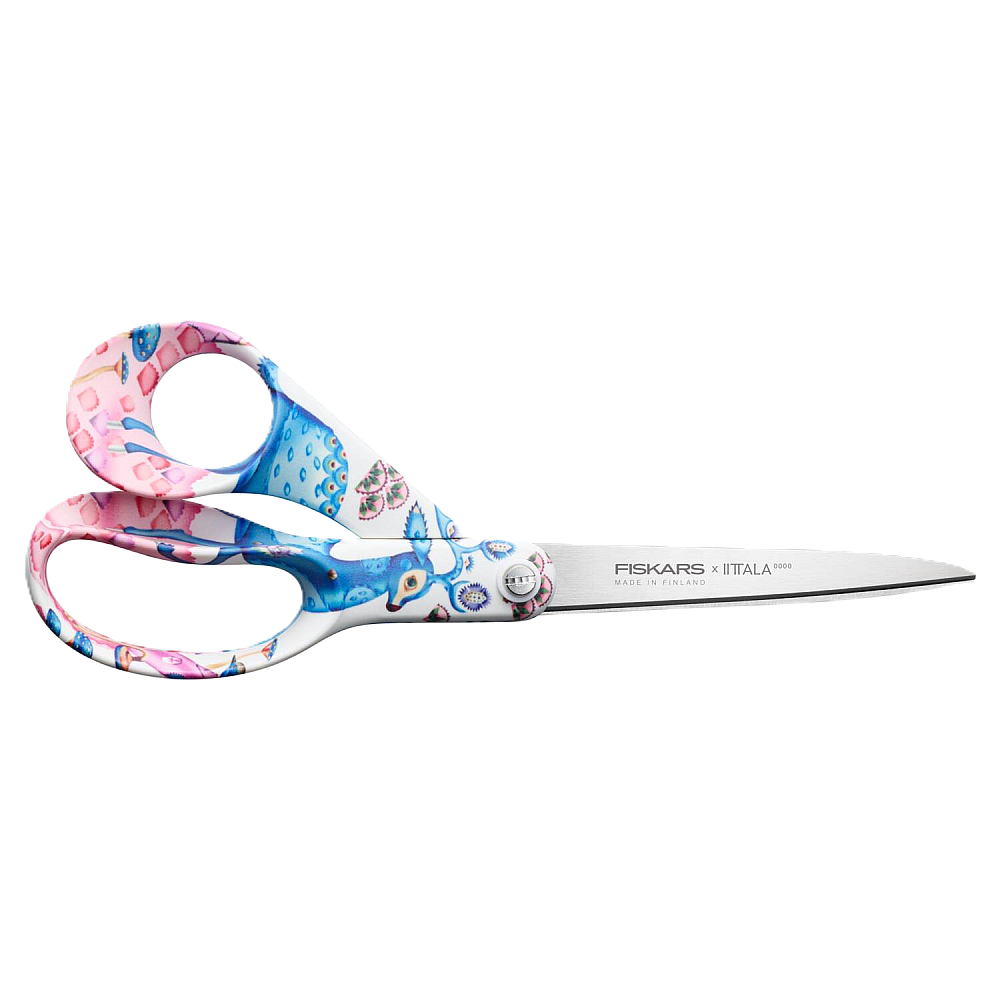 FXI šķēres 21 cm Pasaku mežs, rozā | Satumetsä pink