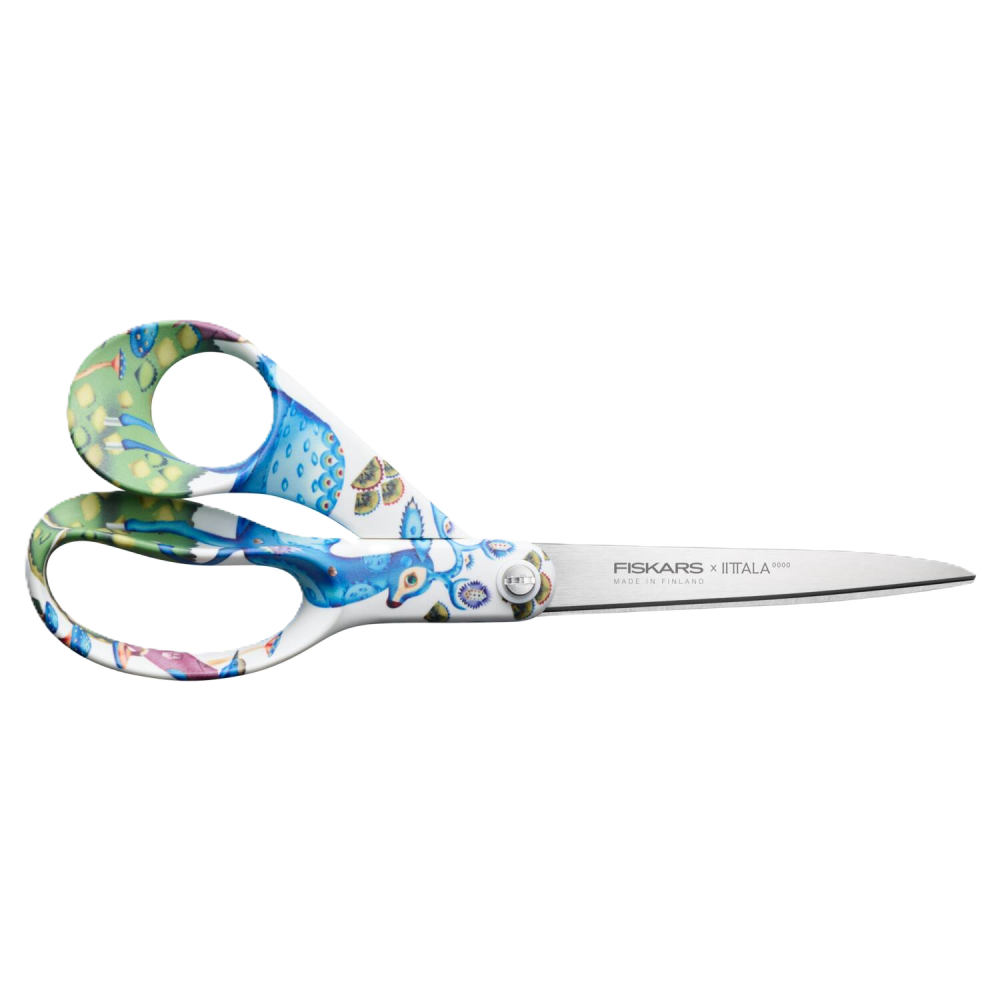 FXI šķēres 21 cm Pasaku mežs, zaļas | Satumetsä green