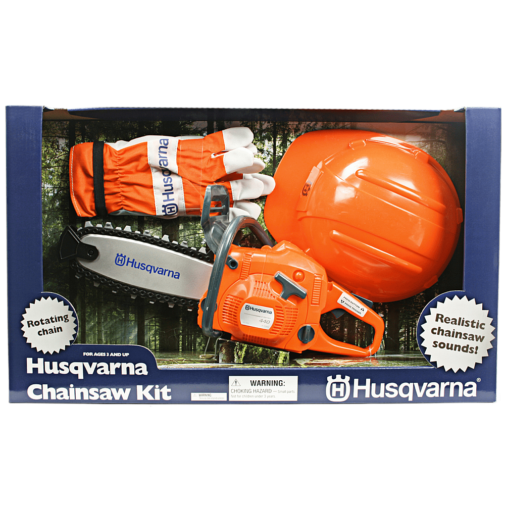 Rotaļlieta Husqvarna motorzāģa komplekts