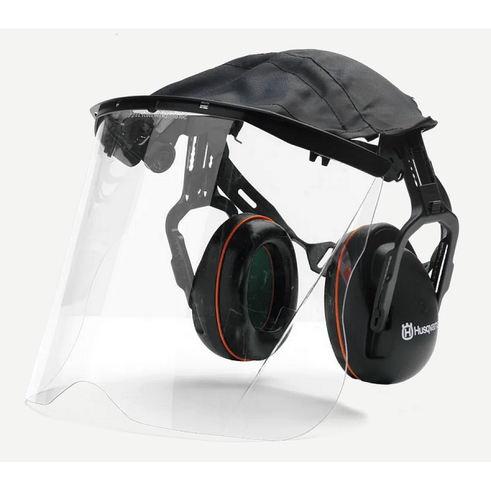 Vizieris ar stiklu un dzirdes sargiem/galvas sargu