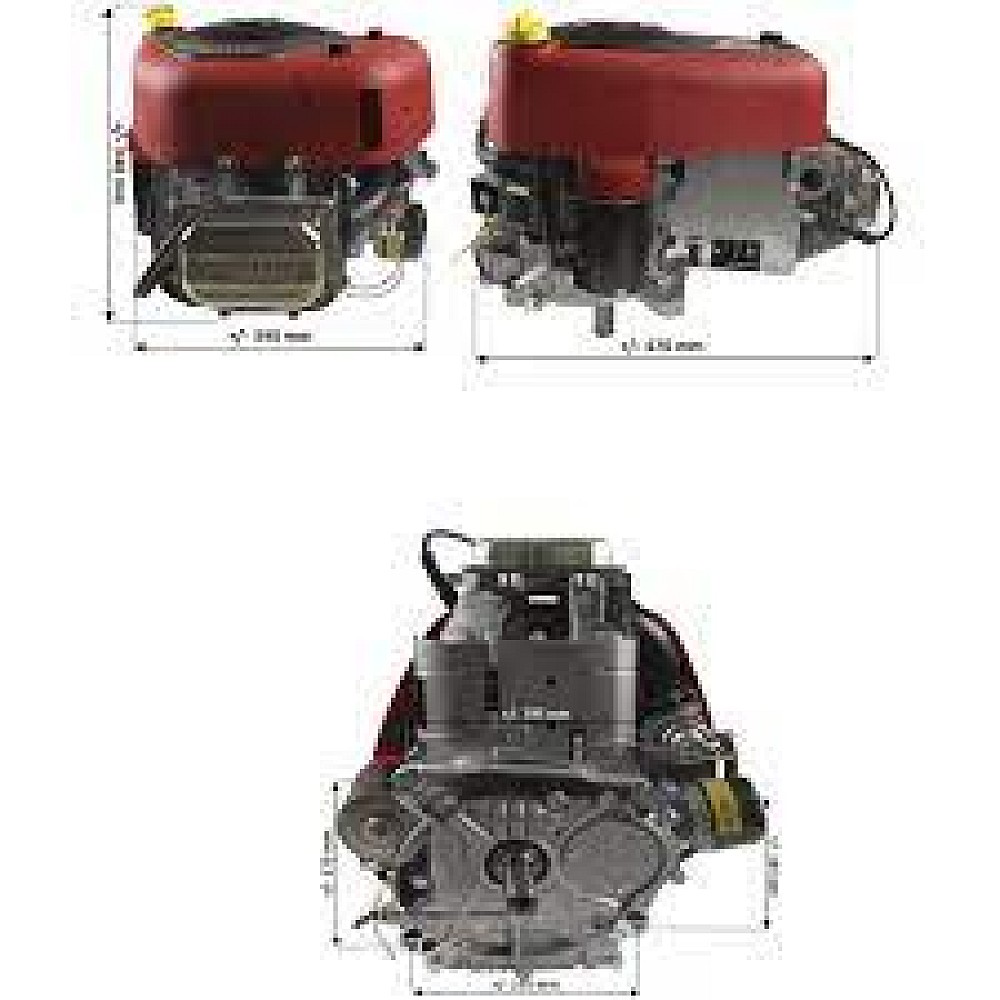 Motors 17.5 Hp 25.4mm 80mm B&S Intek