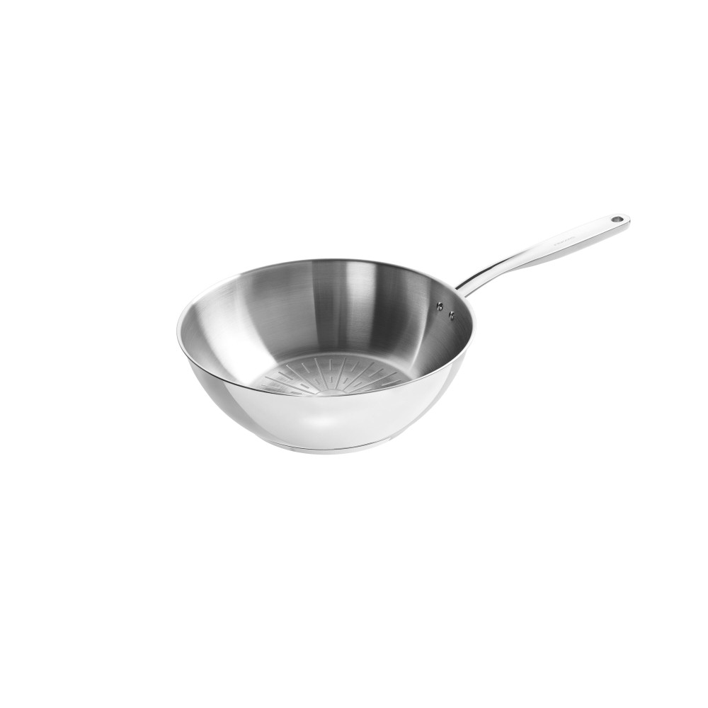 All steel pure wok panna 28 cm